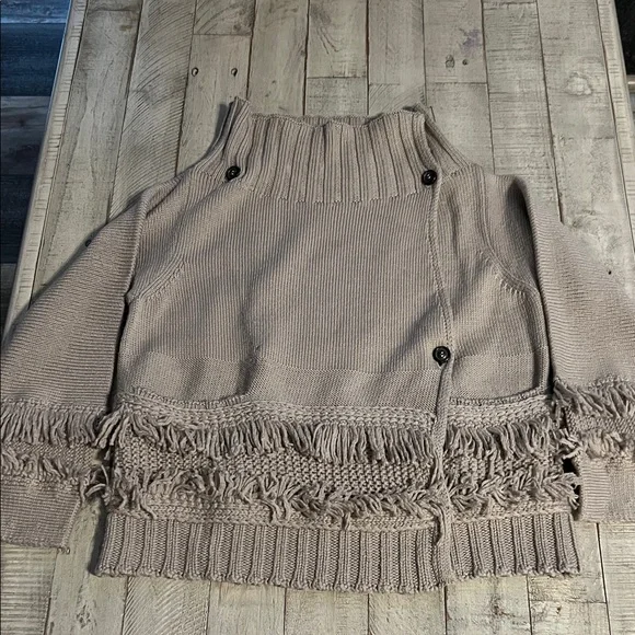 Piazza Sempione Taupe Cowl Neck Sweater - Picture 1 of 3
